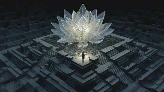The Crystalline Flower: The Emergent Geometry preview image