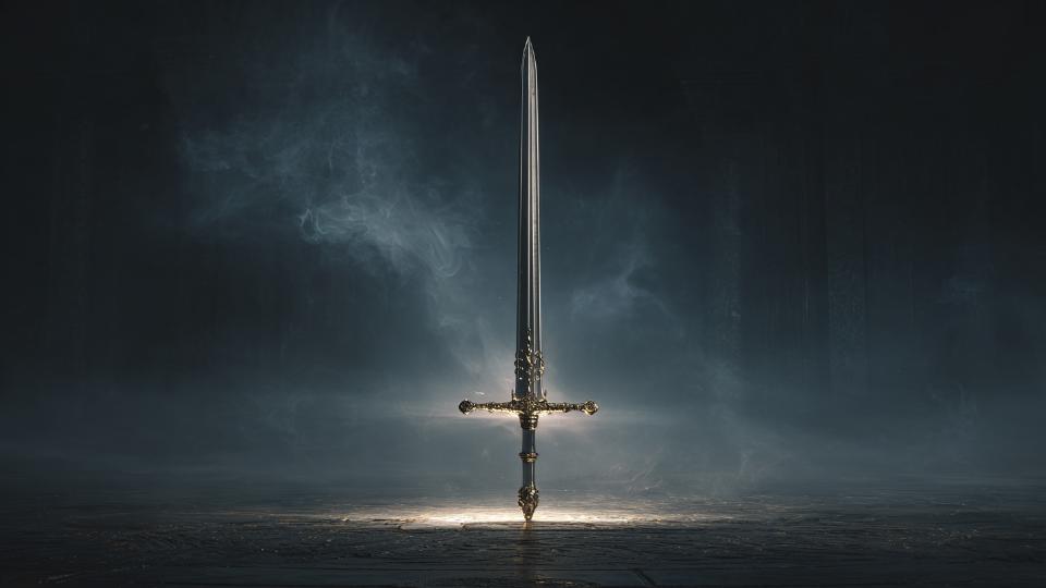 Noetic sword as embodied discrimination after fixation