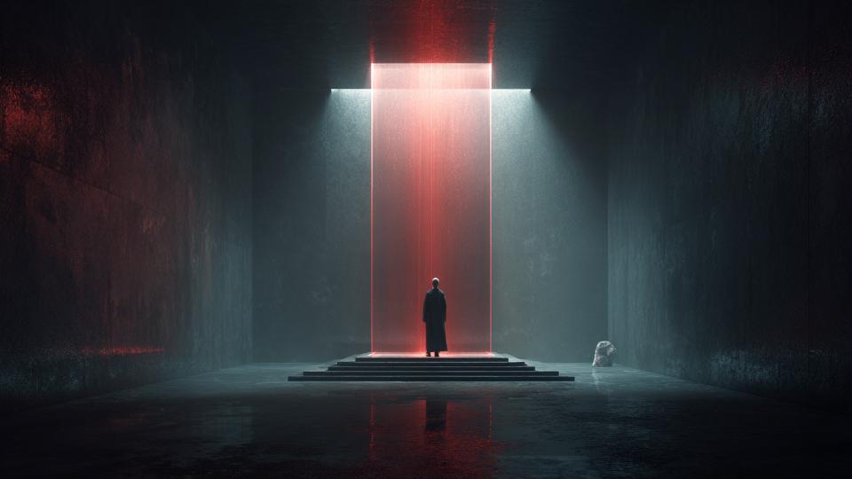 Perfected subtle body receiving descending spiritual fire