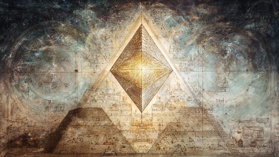Octahedral door and sacred geometry beyond symbols